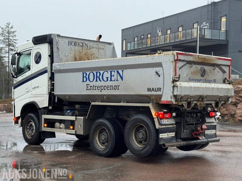 2019 Volvo FH540 tippbil med kranhydraulikk / EU-godkjent - Camión volquete: foto 3 2019 Volvo FH540 tippbil med kranhydraulikk / EU-godkjent - Camión volquete: foto 3