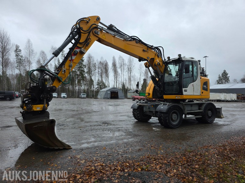 2020 Liebherr A918 compact litronic hjulgraver Leica GPS 6339 timer - Excavadora: foto 1 2020 Liebherr A918 compact litronic hjulgraver Leica GPS 6339 timer - Excavadora: foto 1