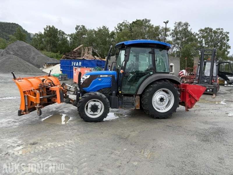 2020 Solis 50 med frontlaster,strøapparat og brøyteskjær - Tractor: foto 2 2020 Solis 50 med frontlaster,strøapparat og brøyteskjær - Tractor: foto 2