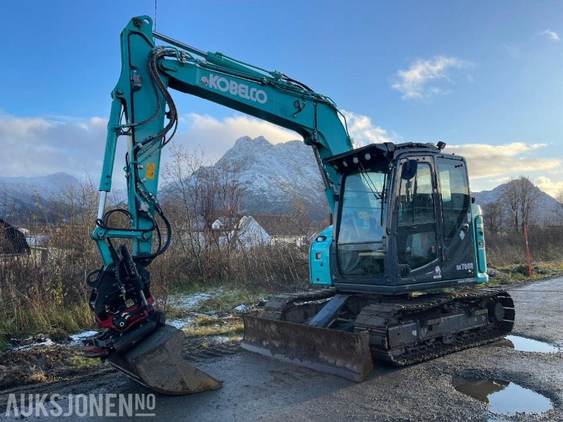 2021 Kobelco SK75SR-7 Gravemaskin med skjær, tiltrotator med gripekassett, nylig sertifisert, kun 2400 timer - Excavadora: foto 1 2021 Kobelco SK75SR-7 Gravemaskin med skjær, tiltrotator med gripekassett, nylig sertifisert, kun 2400 timer - Excavadora: foto 1