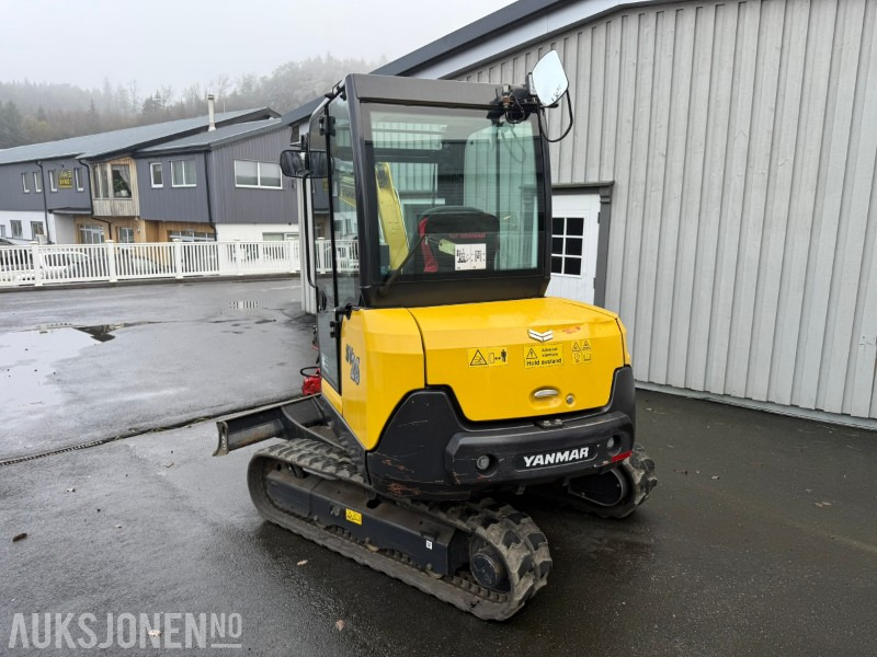 2021 Yanmar SV26 – HK S40 - Kun 352 timer / 2 skuffer / tømmerklo - Miniexcavadora: foto 5 2021 Yanmar SV26 – HK S40 - Kun 352 timer / 2 skuffer / tømmerklo - Miniexcavadora: foto 5