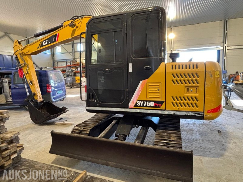 2023 Sany SY75C PRO. Graveskuff ca 320L - Excavadora: foto 2 2023 Sany SY75C PRO. Graveskuff ca 320L - Excavadora: foto 2