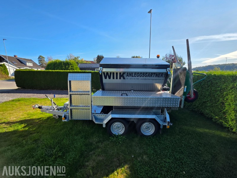 2024 Brian James Trailers A-Type asfalthenger med 2021 Svepac F 90A vibroplate 2.9kW, 2022 Honda EU22i strømaggregat og utstyr - Equipo de construcción: foto 2 2024 Brian James Trailers A-Type asfalthenger med 2021 Svepac F 90A vibroplate 2.9kW, 2022 Honda EU22i strømaggregat og utstyr - Equipo de construcción: foto 2