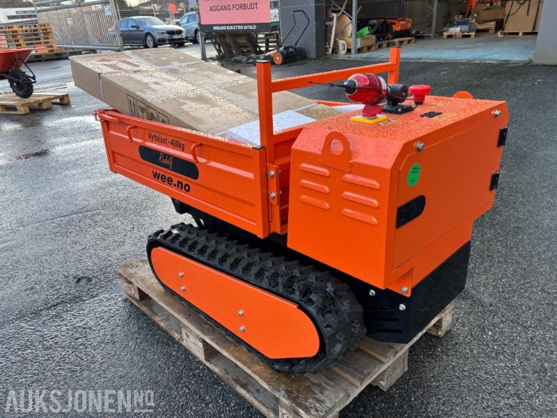 2024 RUDOLF RADIOSTYRT ELEKTRISK MINIDUMPER - 400 kg nyttelast - Dúmper: foto 2 2024 RUDOLF RADIOSTYRT ELEKTRISK MINIDUMPER - 400 kg nyttelast - Dúmper: foto 2