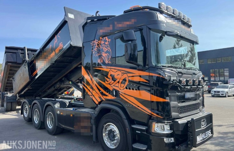 2024 Scania R590 8x4 krokbil - 12 000 km - serviceavtale - Camión multibasculante: foto 4 2024 Scania R590 8x4 krokbil - 12 000 km - serviceavtale - Camión multibasculante: foto 4