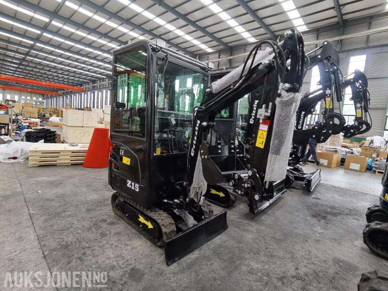 2025 Andre Grizzly Z15 Pro - m/Hytte & Teleskopunderstell - Miniexcavadora: foto 2 2025 Andre Grizzly Z15 Pro - m/Hytte & Teleskopunderstell - Miniexcavadora: foto 2
