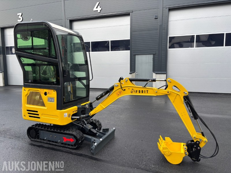 2025 Fodit FT327N Zero Tail 1,8 tonn - Miniexcavadora: foto 5 2025 Fodit FT327N Zero Tail 1,8 tonn - Miniexcavadora: foto 5