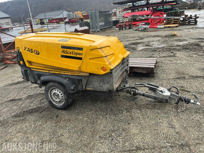 Atlas Copco xas97 kompressor - Equipo de construcción: foto 2 Atlas Copco xas97 kompressor - Equipo de construcción: foto 2