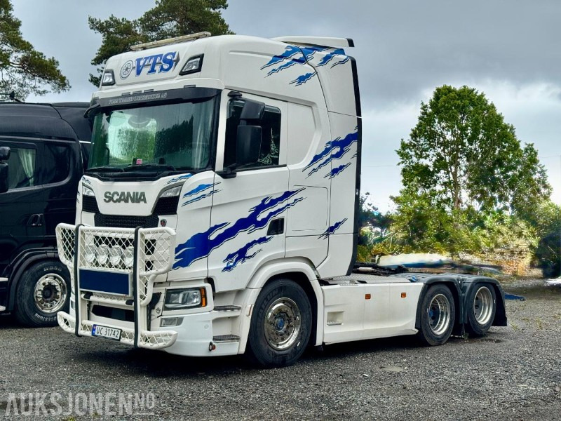 2019 Scania S-serie - Trekkvogn - Eu-godkjent til 12/25 - Km: 540816 - Cabeza tractora: foto 1 2019 Scania S-serie - Trekkvogn - Eu-godkjent til 12/25 - Km: 540816 - Cabeza tractora: foto 1