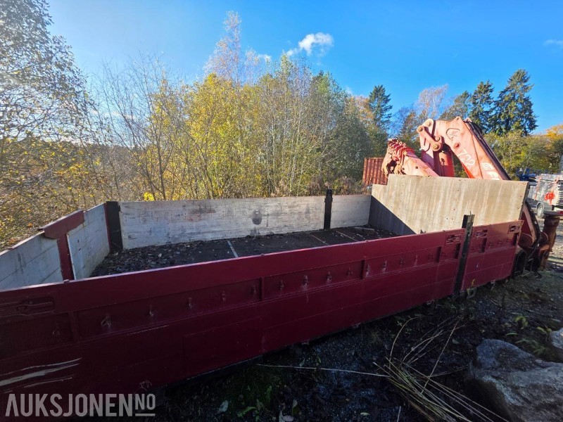 Ferrari 722 A4 kran/lastebilkran–påbygg på maskinflak med krokfeste - Camión: foto 4 Ferrari 722 A4 kran/lastebilkran–påbygg på maskinflak med krokfeste - Camión: foto 4