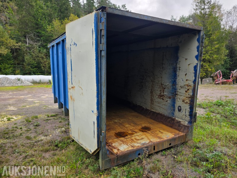 Krokcontainer 35 kubikk med hydraulisk tak - Camión: foto 3 Krokcontainer 35 kubikk med hydraulisk tak - Camión: foto 3