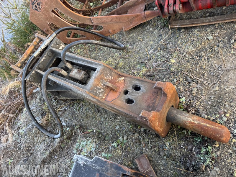 Implemento para Maquinaria de construcción 2008 Daemo DMB180 pigghammer: foto 11