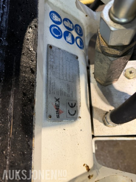 2010 Simex PLB 600 Asfaltfres – S60 - Både betong og afalttrommel montert - Implemento para Maquinaria de construcción: foto 5 2010 Simex PLB 600 Asfaltfres – S60 - Både betong og afalttrommel montert - Implemento para Maquinaria de construcción: foto 5