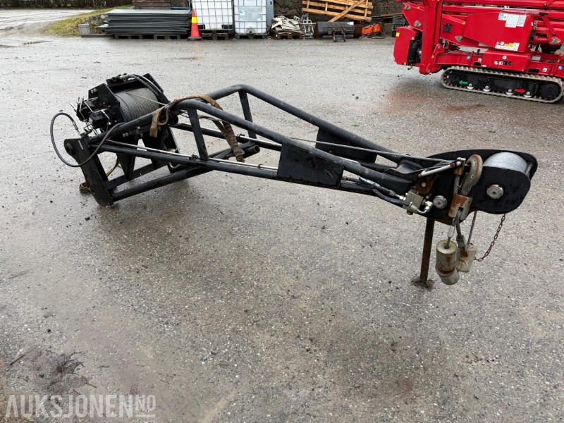 2015 Manitou PT 1500 JIB m Vinsj, 1500 kg, 210 bar, brukt på teleskoptruck - Implemento para Maquinaria de construcción: foto 3 2015 Manitou PT 1500 JIB m Vinsj, 1500 kg, 210 bar, brukt på teleskoptruck - Implemento para Maquinaria de construcción: foto 3