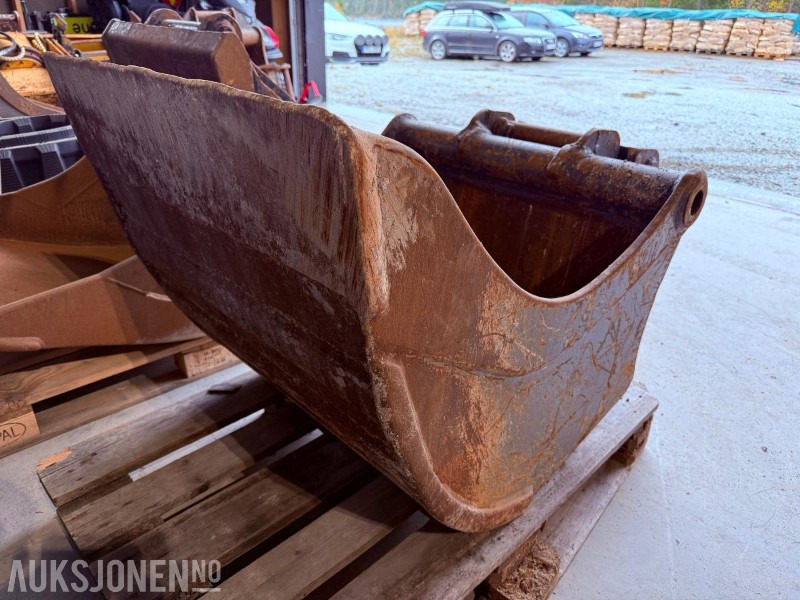 Implemento para Maquinaria de construcción 2021 Gjerstad skuffe med redskapsadapter S60-S50 fest: foto 1