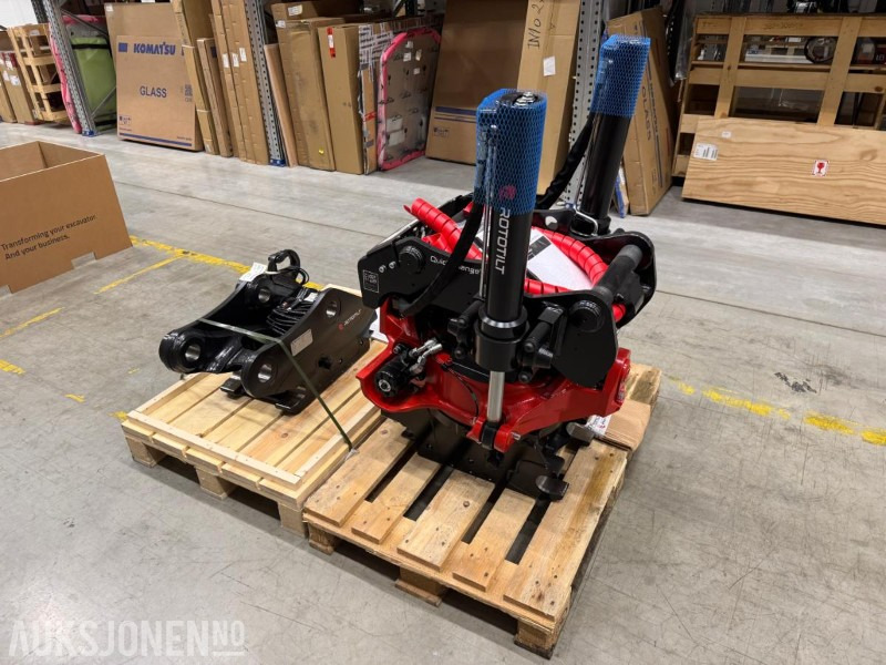 2023 - R5 Rototilt - Quick Change med Quick Change HK-Feste S60 - Implemento para Maquinaria de construcción: foto 1 2023 - R5 Rototilt - Quick Change med Quick Change HK-Feste S60 - Implemento para Maquinaria de construcción: foto 1