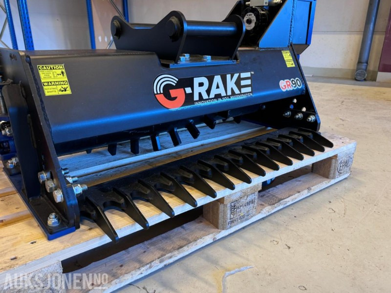 2024 G-Rake - GR90 - Hydraulisk jordfres / rake til gravemaskin - S40 feste - Implemento para Maquinaria de construcción: foto 5 2024 G-Rake - GR90 - Hydraulisk jordfres / rake til gravemaskin - S40 feste - Implemento para Maquinaria de construcción: foto 5