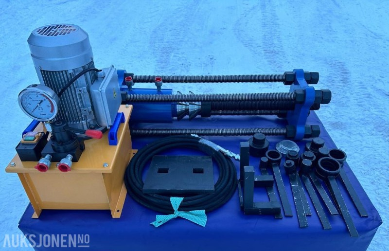 2024 Mobil boltpresse med hydraulikkaggregat - 70 tonns kapasitet - 220V med div. verktøy - Ubrukt - Implemento para Maquinaria de construcción: foto 2 2024 Mobil boltpresse med hydraulikkaggregat - 70 tonns kapasitet - 220V med div. verktøy - Ubrukt - Implemento para Maquinaria de construcción: foto 2