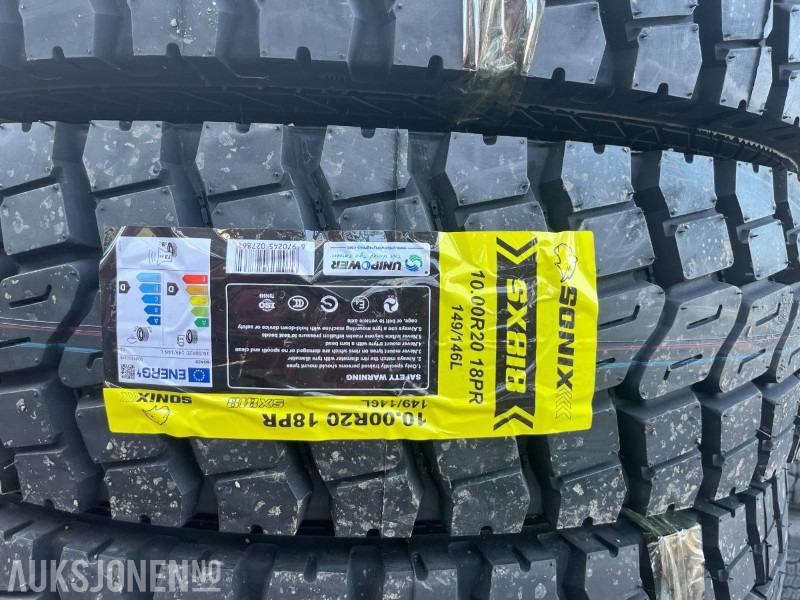 2024 Sonix 10.00R20 dekk til hjulgraver - Implemento para Maquinaria de construcción: foto 1 2024 Sonix 10.00R20 dekk til hjulgraver - Implemento para Maquinaria de construcción: foto 1