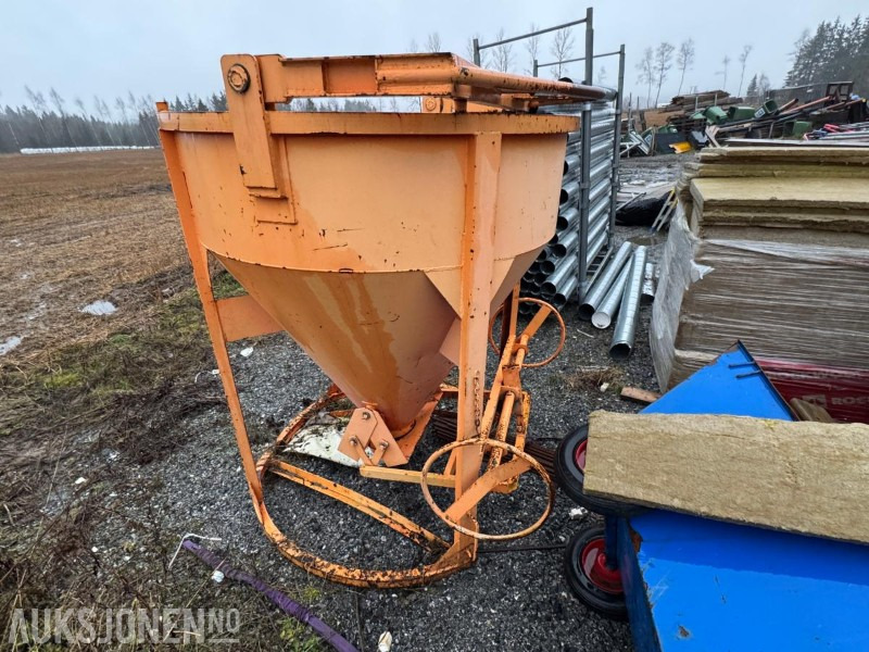 Andre Promet Betongbøtte / Betongcontainer - Implemento para Maquinaria de construcción: foto 3 Andre Promet Betongbøtte / Betongcontainer - Implemento para Maquinaria de construcción: foto 3