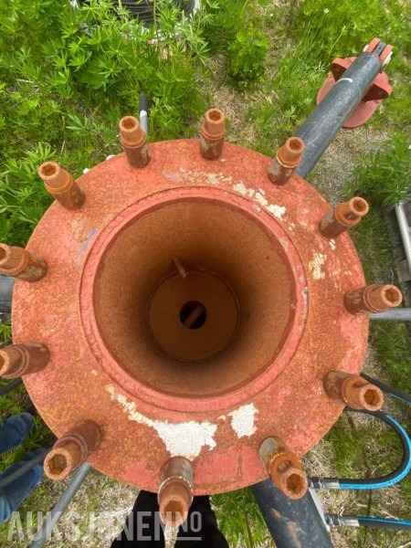 Implemento para Maquinaria de construcción Hydraulisk 3 punkts fot for feste av kran: foto 6