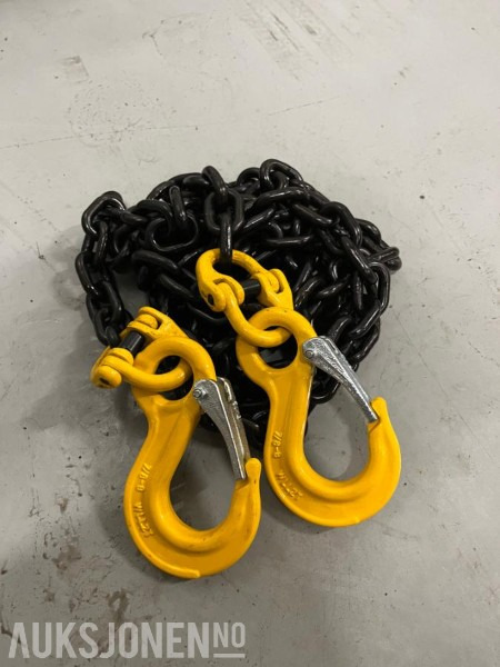 Nytt! 4 stk kjetting og 4 stk strammere. 8mm - Implemento para Maquinaria de construcción: foto 2 Nytt! 4 stk kjetting og 4 stk strammere. 8mm - Implemento para Maquinaria de construcción: foto 2
