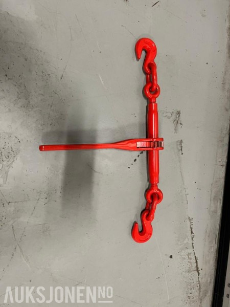 Nytt! 4 stk kjetting og 4 stk strammere. 8mm - Implemento para Maquinaria de construcción: foto 1 Nytt! 4 stk kjetting og 4 stk strammere. 8mm - Implemento para Maquinaria de construcción: foto 1