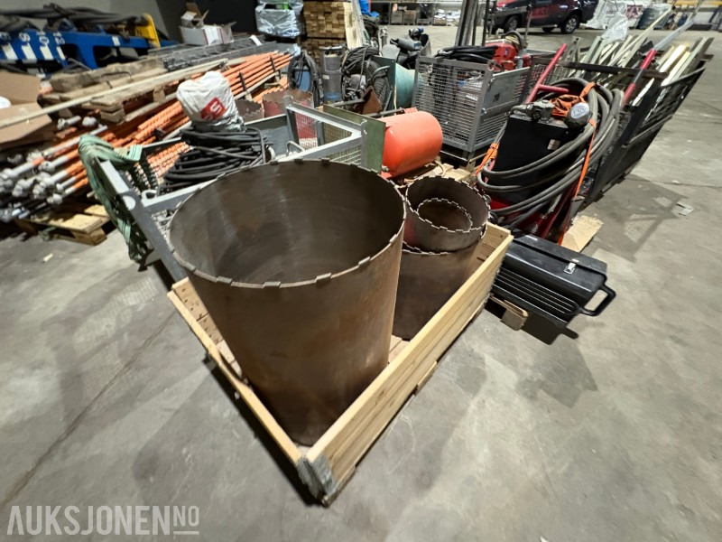 Kjernebor 2 paller selges samlet - Equipo de construcción: foto 5 Kjernebor 2 paller selges samlet - Equipo de construcción: foto 5