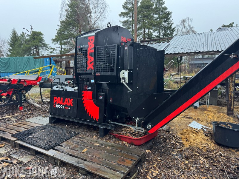 2023 Palax C1000.2 PRO+ X-AIM Vedmaskin m/ Mega stokkmater og Puru støvsuger - Maquinaria agrícola: foto 1 2023 Palax C1000.2 PRO+ X-AIM Vedmaskin m/ Mega stokkmater og Puru støvsuger - Maquinaria agrícola: foto 1