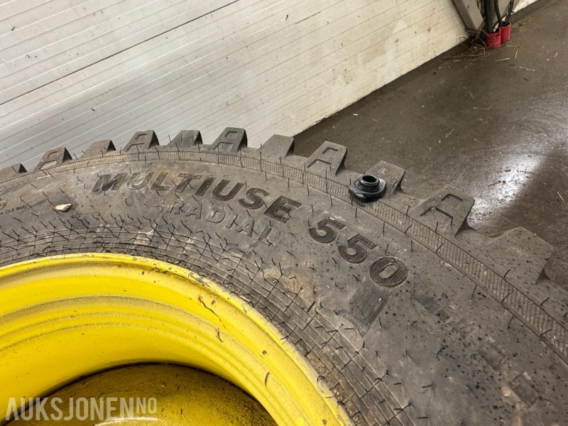 Alliance Multiuse 550 industri vinterhjul til John Deere 540/65 R30 + 650/65 R42 - Maquinaria agrícola: foto 3 Alliance Multiuse 550 industri vinterhjul til John Deere 540/65 R30 + 650/65 R42 - Maquinaria agrícola: foto 3