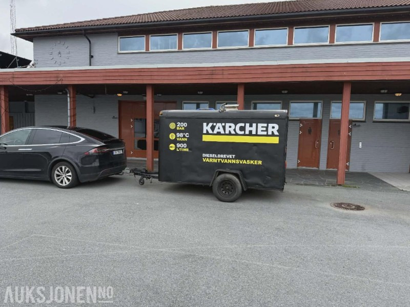 Kärcher Hds 1000 de Henger med vanntank og kraftig Karcher dieseldrevet høytrykksvasker - Maquinaria industrial: foto 5 Kärcher Hds 1000 de Henger med vanntank og kraftig Karcher dieseldrevet høytrykksvasker - Maquinaria industrial: foto 5