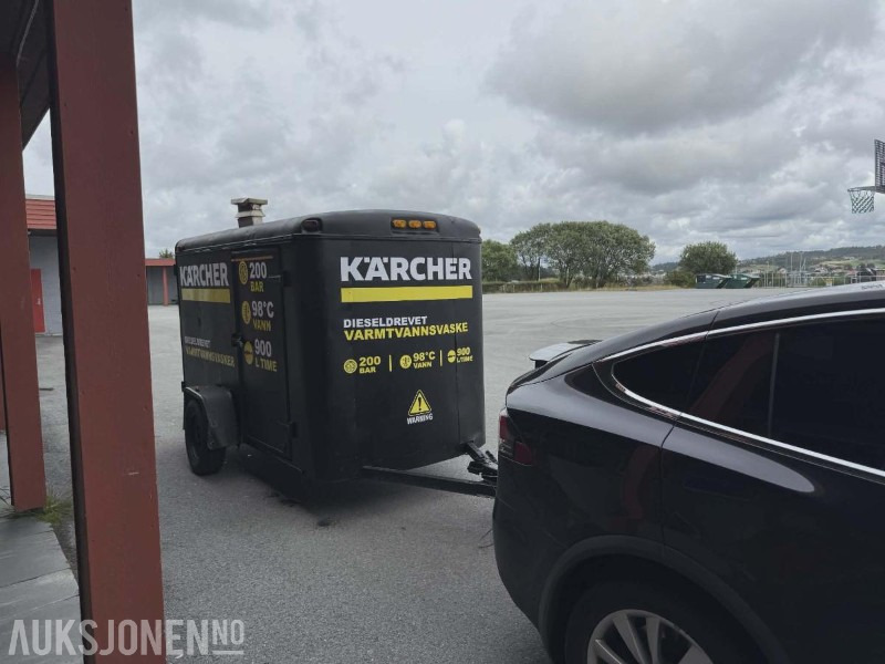 Kärcher Hds 1000 de Henger med vanntank og kraftig Karcher dieseldrevet høytrykksvasker - Maquinaria industrial: foto 1 Kärcher Hds 1000 de Henger med vanntank og kraftig Karcher dieseldrevet høytrykksvasker - Maquinaria industrial: foto 1