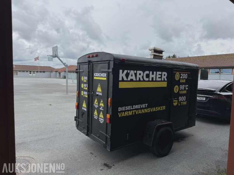 Kärcher Hds 1000 de Henger med vanntank og kraftig Karcher dieseldrevet høytrykksvasker - Maquinaria industrial: foto 3 Kärcher Hds 1000 de Henger med vanntank og kraftig Karcher dieseldrevet høytrykksvasker - Maquinaria industrial: foto 3