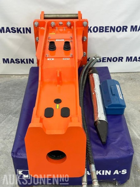 NY KM 1000 PIGGHAMMER s60-FESTE CE merket GARANTI - Martillo hidráulico: foto 3 NY KM 1000 PIGGHAMMER s60-FESTE CE merket GARANTI - Martillo hidráulico: foto 3