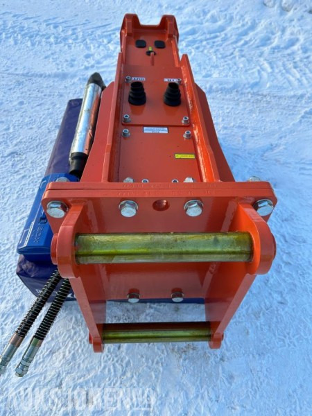 NY KM 1000 PIGGHAMMER s60-FESTE CE merket GARANTI - Martillo hidráulico: foto 2 NY KM 1000 PIGGHAMMER s60-FESTE CE merket GARANTI - Martillo hidráulico: foto 2