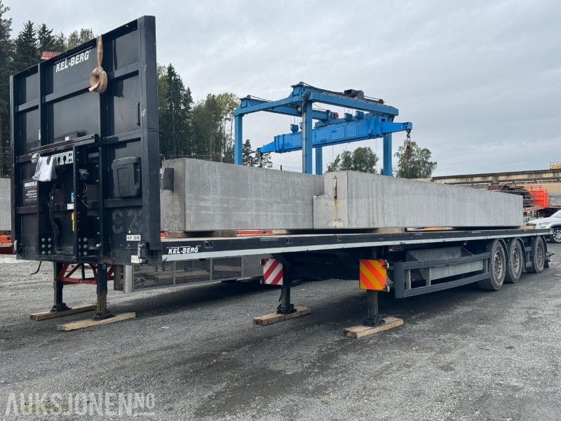2020 Kel-Berg rettsemi / 36720 kg nyttelast / 54 224 km - Remolque: foto 1 2020 Kel-Berg rettsemi / 36720 kg nyttelast / 54 224 km - Remolque: foto 1