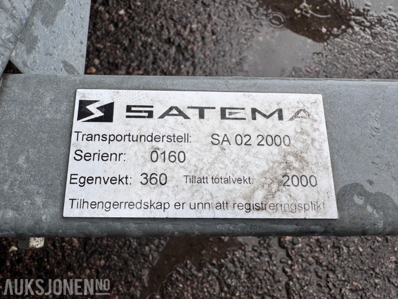 SATEMA SDMO R44C3 40kVA 400V tilhengermontert strømaggregat - Equipo de construcción: foto 3 SATEMA SDMO R44C3 40kVA 400V tilhengermontert strømaggregat - Equipo de construcción: foto 3