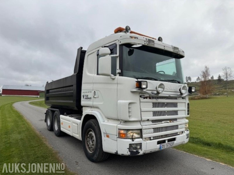 Scania 144G Tippbil – Perfekt for masse- og entreprenørkjøring - Camión volquete: foto 5 Scania 144G Tippbil – Perfekt for masse- og entreprenørkjøring - Camión volquete: foto 5