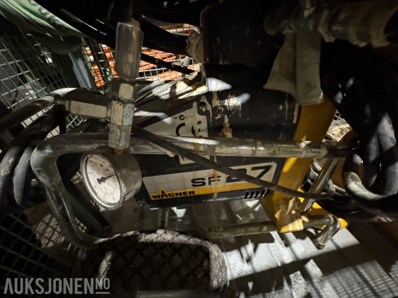 Wagner SF27 sprøytepumpe / sparkelpumpe / mørtelpumpe - Equipo de construcción: foto 5 Wagner SF27 sprøytepumpe / sparkelpumpe / mørtelpumpe - Equipo de construcción: foto 5