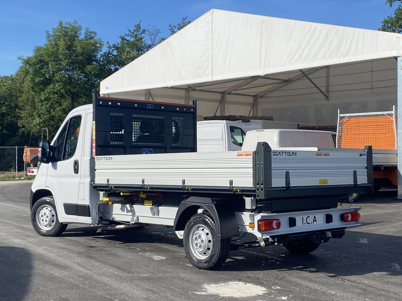 Furgoneta basculante nuevo CITROEN ALTES MODELL JUMPER L3 1+2 165PS | SCATTOLINI DREISEITENKIPPER: foto 8