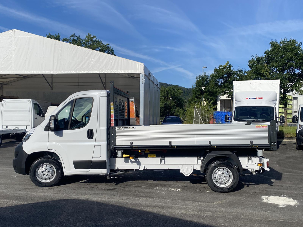 Furgoneta basculante nuevo CITROEN ALTES MODELL JUMPER L3 1+2 165PS | SCATTOLINI DREISEITENKIPPER: foto 7