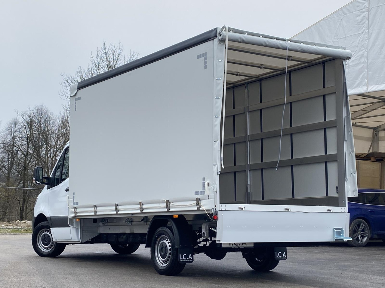 Furgoneta con lona nuevo MERCEDES BENZ SPRINTER 317 CDI 170PS 1+2 PRITSCHE PLANE 4100MM: foto 6