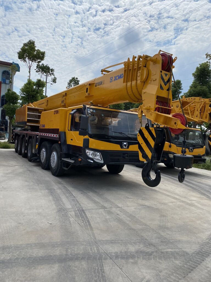 Autogrúa XCMG 100 Ton used truck crane QY100 with 68 meter telescopic boom on sale: foto 7