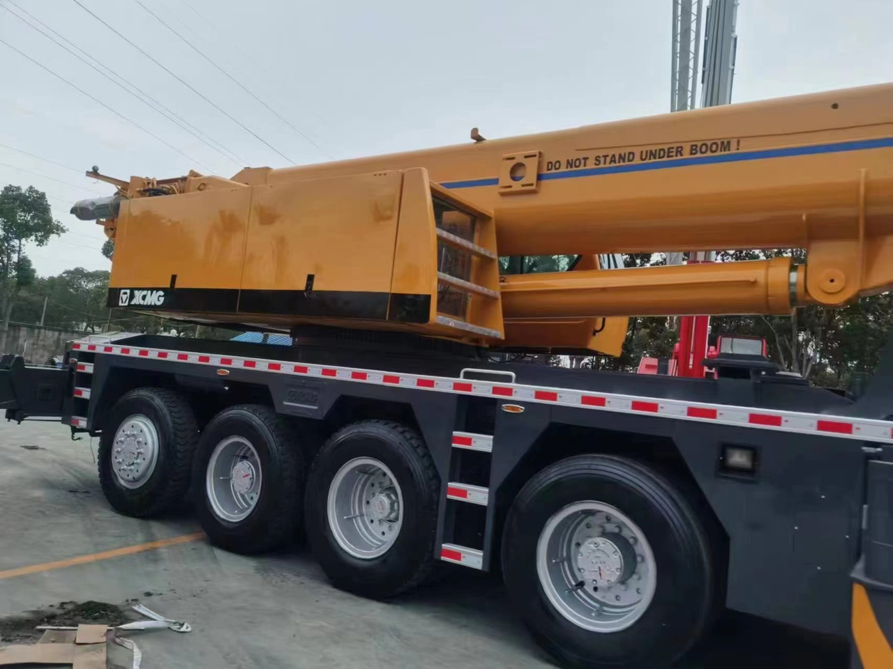 Autogrúa XCMG 100 Ton used truck crane QY100 with 68 meter telescopic boom on sale: foto 11