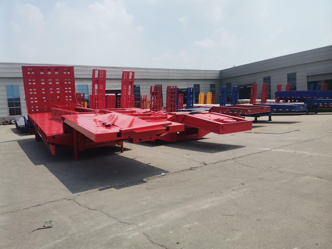 ZHICHENG Semi Flat Bed Low Bed Lowboy bed truck in New or Used Condition and various Size for Sale - Semirremolque góndola rebajadas: foto 5 ZHICHENG Semi Flat Bed Low Bed Lowboy bed truck in New or Used Condition and various Size for Sale - Semirremolque góndola rebajadas: foto 5