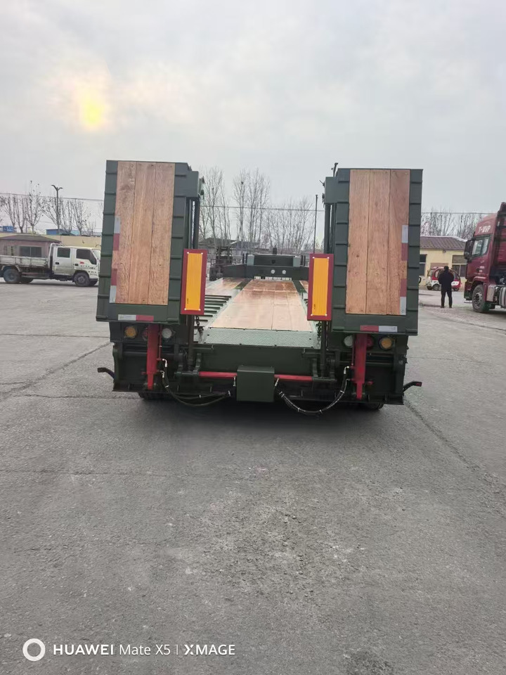 ZHICHENG Semi Flat Bed Low Bed in Length 8-16m with 3 4 Axles - Semirremolque góndola rebajadas: foto 2 ZHICHENG Semi Flat Bed Low Bed in Length 8-16m with 3 4 Axles - Semirremolque góndola rebajadas: foto 2