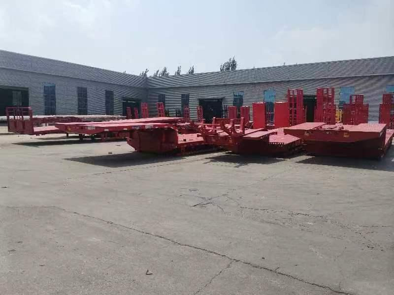 ZHICHENG Semi Flat Bed Low Bed in length 8M, 10M, 12M, 14M,16M - Semirremolque góndola rebajadas: foto 5 ZHICHENG Semi Flat Bed Low Bed in length 8M, 10M, 12M, 14M,16M - Semirremolque góndola rebajadas: foto 5