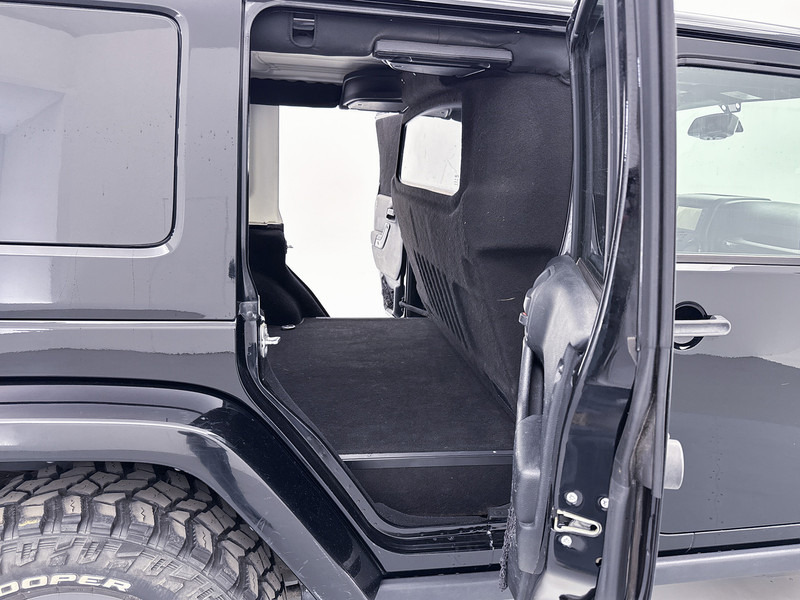 Furgoneta pequeña Jeep Wrangler 2.8 CRD Night Eagle Grijs Kenteken Cruise Control Navigatie Airco Trekhaak 4X4 Alpine Audio: foto 18