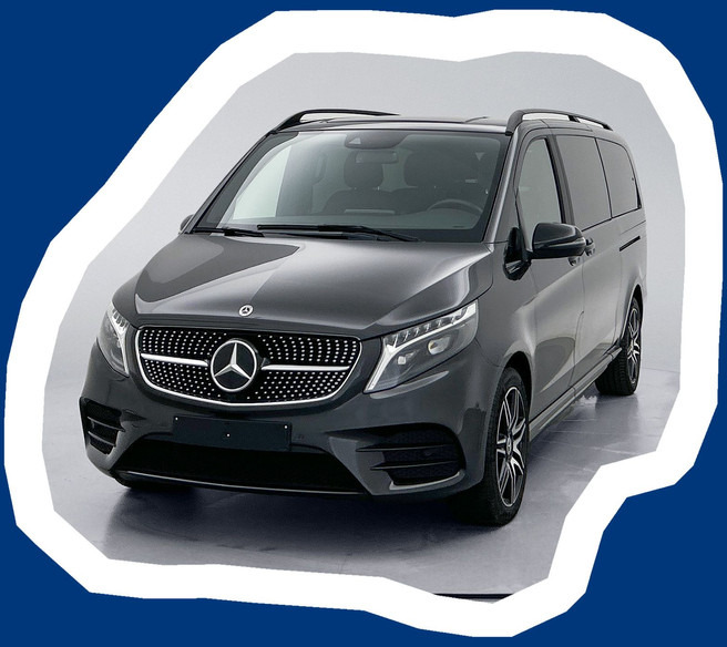 Mercedes-Benz V-Klasse 250d 4-MATIC L3 XL AMG Dubbele Cabine Elektrische schuifdeuren Distronic Burmester Trekhaak afneembaar 2500kg - Furgón, Furgoneta combi: foto 1 Mercedes-Benz V-Klasse 250d 4-MATIC L3 XL AMG Dubbele Cabine Elektrische schuifdeuren Distronic Burmester Trekhaak afneembaar 2500kg - Furgón, Furgoneta combi: foto 1