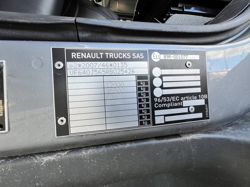 Leasing de Renault D240 12T Bakwagen 4x2 Dhollandia 2000kg / NEW Renault D240 12T Bakwagen 4x2 Dhollandia 2000kg / NEW: foto 19